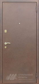 Входная дверь для дачи ДЧ №40 с отделкой Порошковое напыление - фото