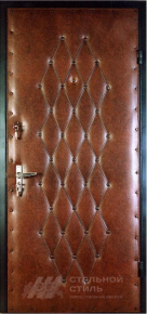 Входная дверь эконом класса ДЧ №41 с отделкой Винилискожа - фото