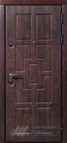 Дверь УЛ №6 с отделкой МДФ ПВХ - фото