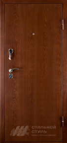 Дверь ЭД №37 с отделкой Ламинат - фото
