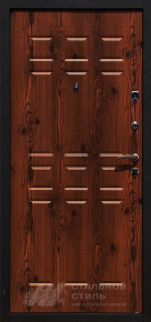 Дверь с терморазрывом  №28 с отделкой МДФ ПВХ - фото №2