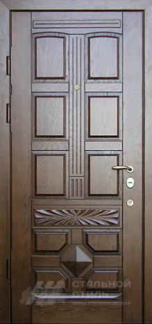Дверь «Дверь МДФ №8» c отделкой Массив дуба