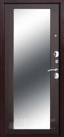 Дверь «Дверь с зеркалом №61» c отделкой МДФ ПВХ