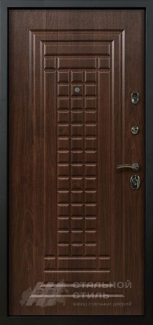 Дверь «Входная дверь с панелями МДФ №302» c отделкой МДФ ПВХ