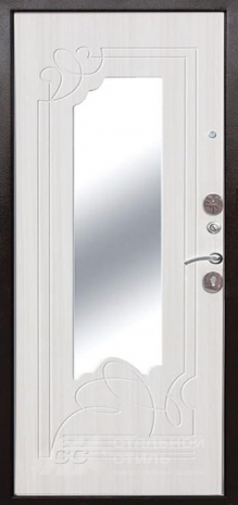 Дверь «Дверь с зеркалом №62» c отделкой МДФ ПВХ