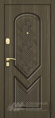 Дверь «Дверь МДФ №502» c отделкой МДФ ПВХ